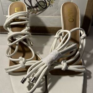 Urban Outfitters White Strappy Women's Sandals